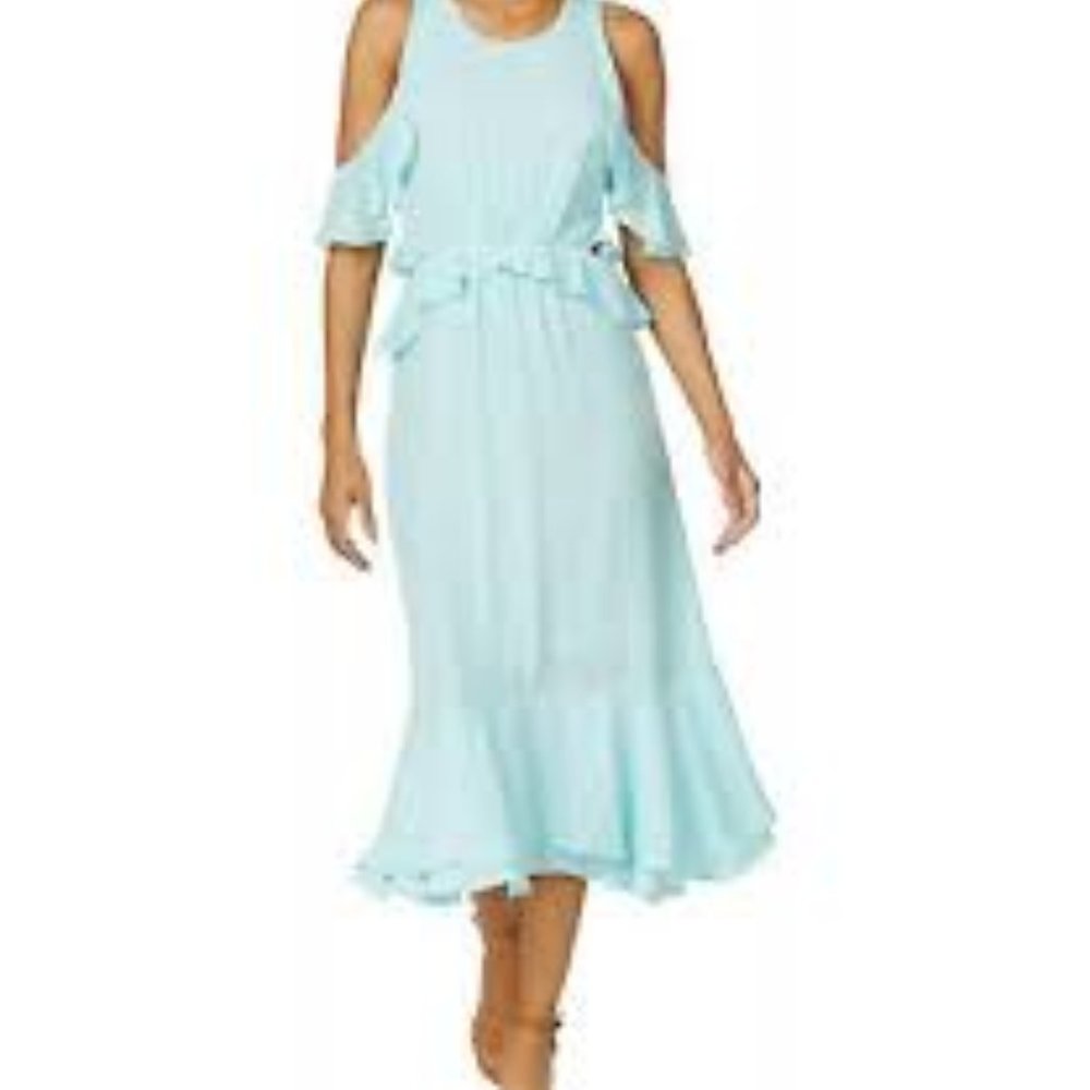 MAISON JULES 'Beijing' Cold Shoulder Dress - Picture 13 of 13